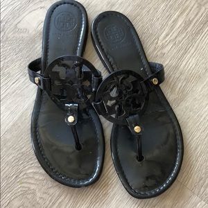 Tory Burch Miller sandals.